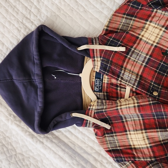 Polo Ralph Lauren Other - Ralph Lauren Polo Hooded Flannel